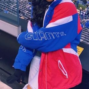 Vintage 90s New York Giants Parka Jacket